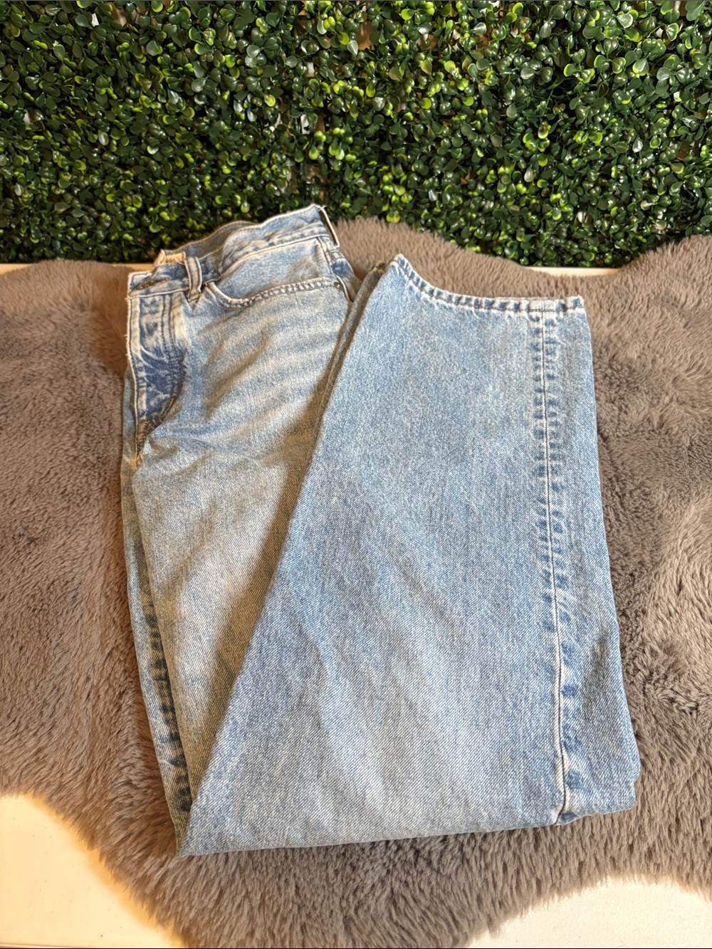 Madewell Women's Low Slung Straight Leg Jeans Size 24